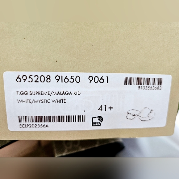 Gucci Supreme Block heel 41.5 - Picture 5 of 9